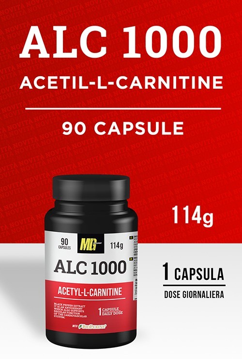 Integratore Termogenico Con Acetyl L Carnitina E Bioperine Alc