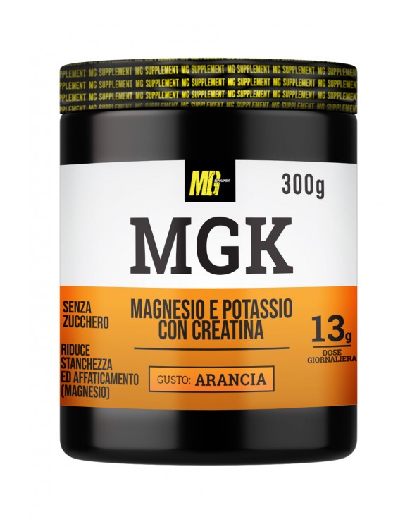 Mgk - Magnesium Potassium with Creatine 300g Flavour: Orange