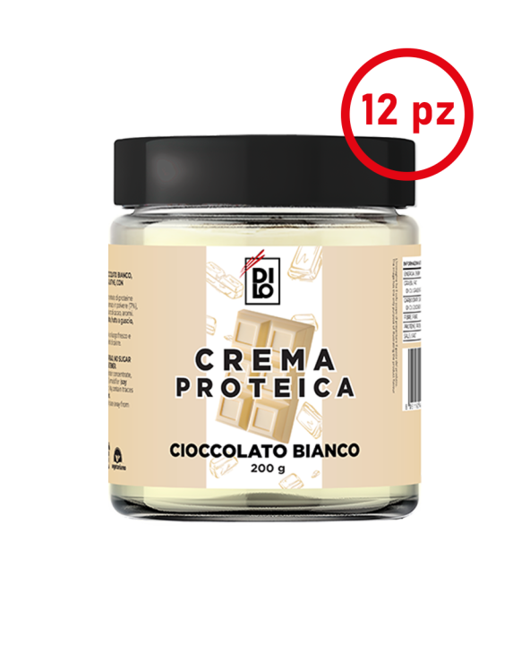 Dilo White Chocolate Spreadable Protein Cream 12*200gr