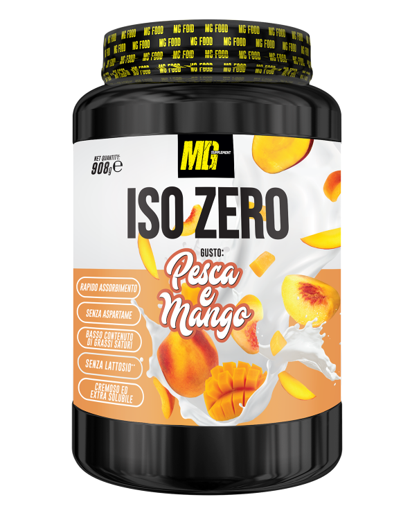 Proteine Isolate Pesca e Mango - Iso Zero 908gr