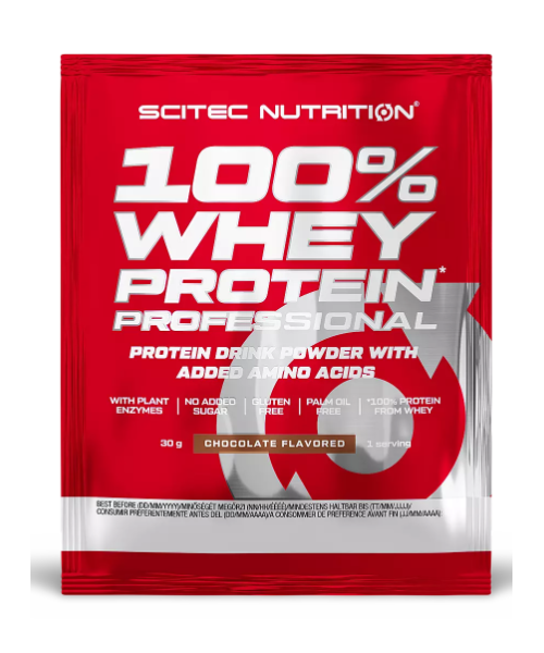 Scitec 100% Whey Protein Professional 30gr Kiwi Banana