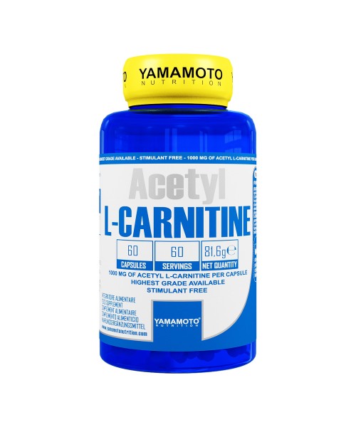 Yamamoto Nutrition Acetyl L-Carnitina 1000mg 60cps