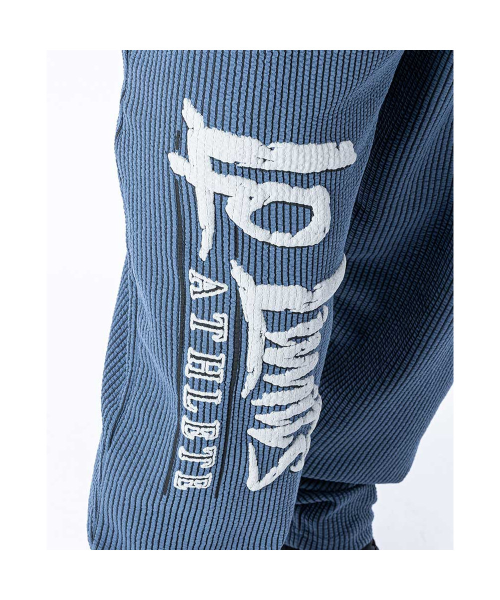 Pantalone a Costine Blu Limited Edition- Legal Power Body Pants Boston