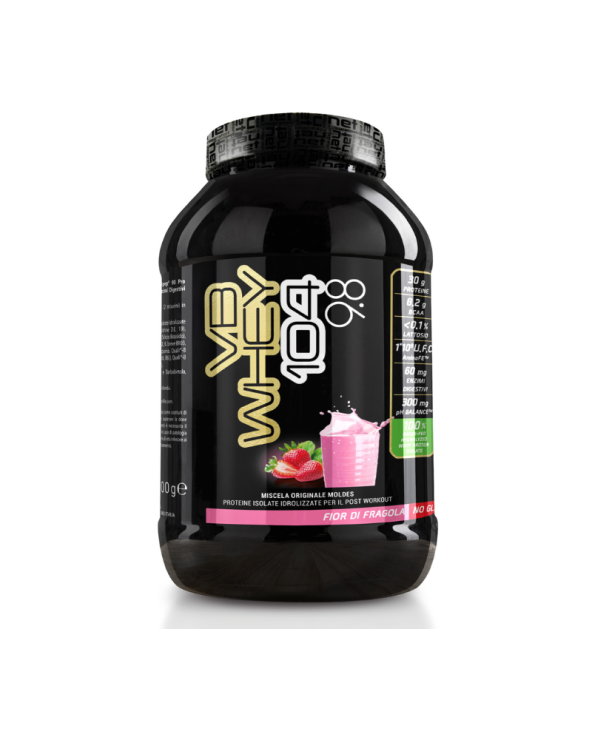 Net Integratori Vb Whey 104 Optipep 9.8 900gr Fior Di Fragola