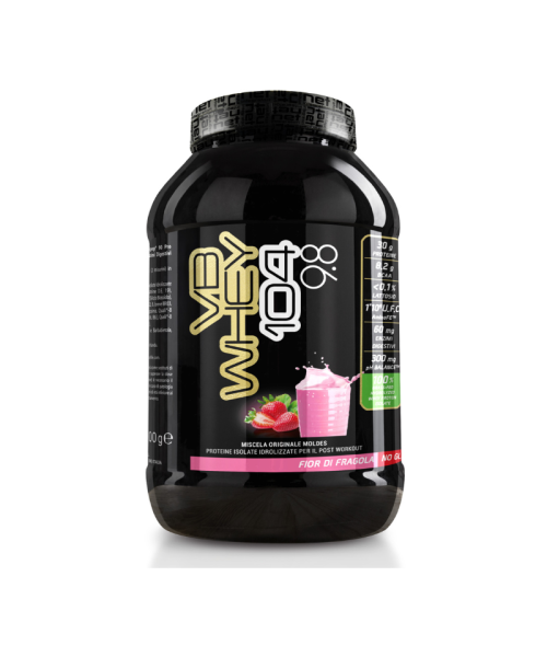 Net Integratori Vb Whey 104 Optipep 9.8 900gr Fior Di Fragola