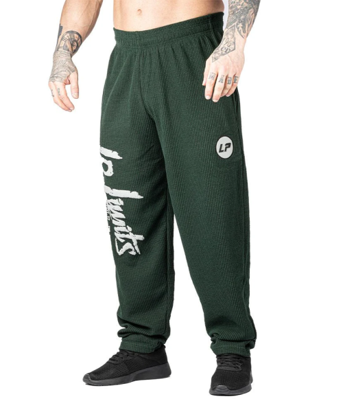 Limited Edition Green Ribbed Trousers - Legal Power Body Pants Boston