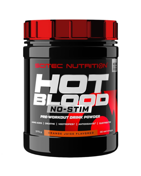 Scitec Hot Blood No-Stim 375g Oranje Juice