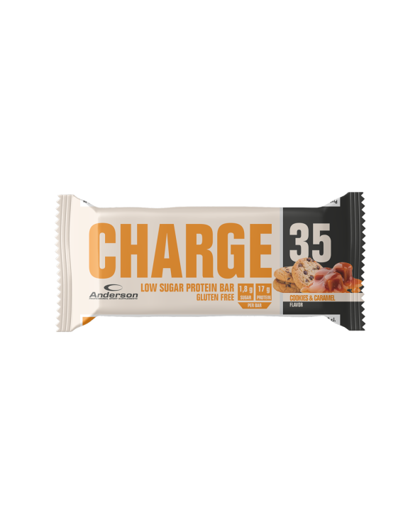 Anderson Charge 35 - Barretta Proteica Biscotto e Caramello 50g