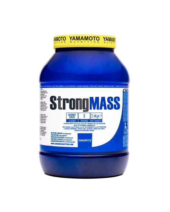 Yamamoto Nutrition StrongMAss 2400gr Gusto Cioccolato