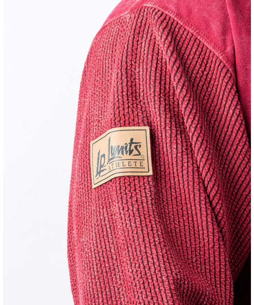 Sweater Bostonix - Legal Power Felpa Stonewashed Bostonix Rosso