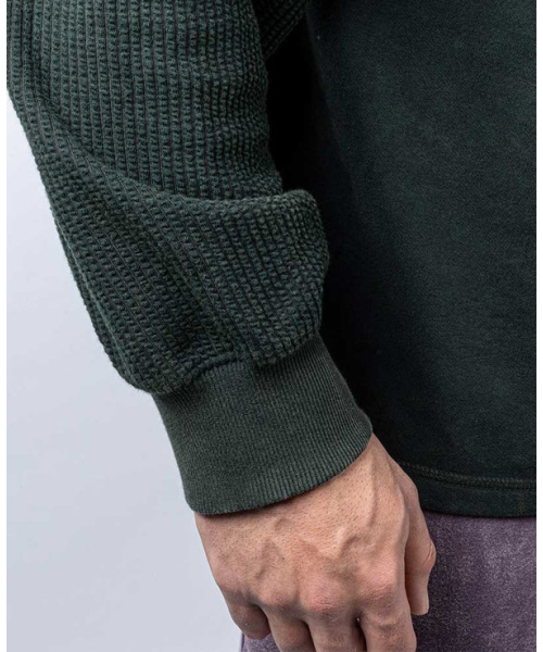 Sweater Bostonix - Legal Power Felpa Stonewashed Bostonix Verde