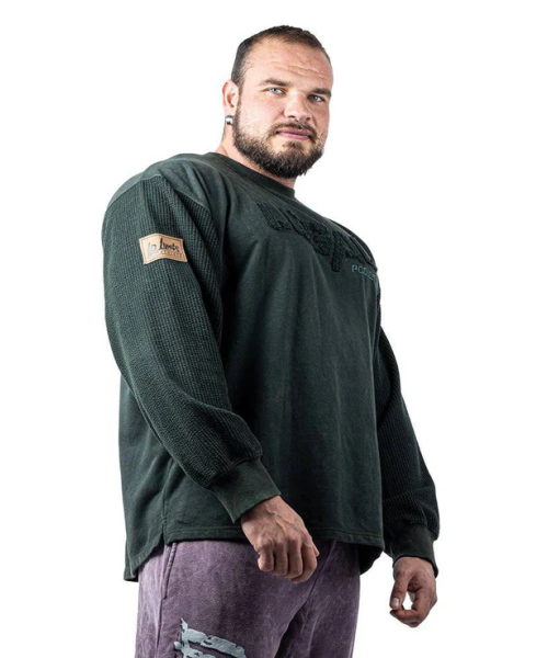 Sweater Bostonix - Legal Power Felpa Stonewashed Bostonix Verde