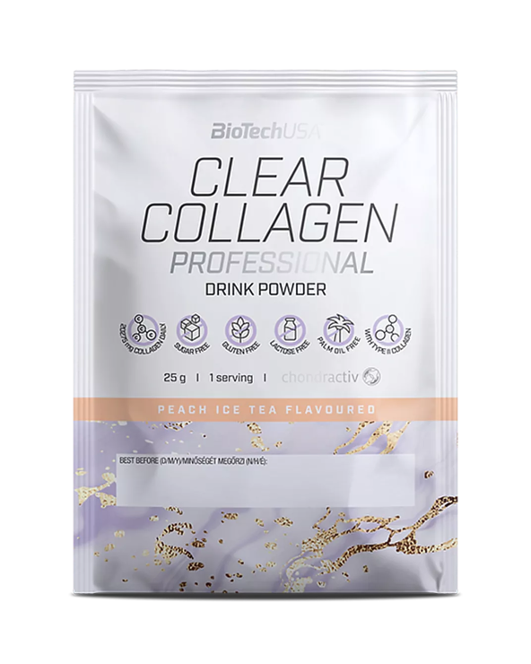 Biotech Usa Clear Collagen Professional 25g Tè alla Pesca