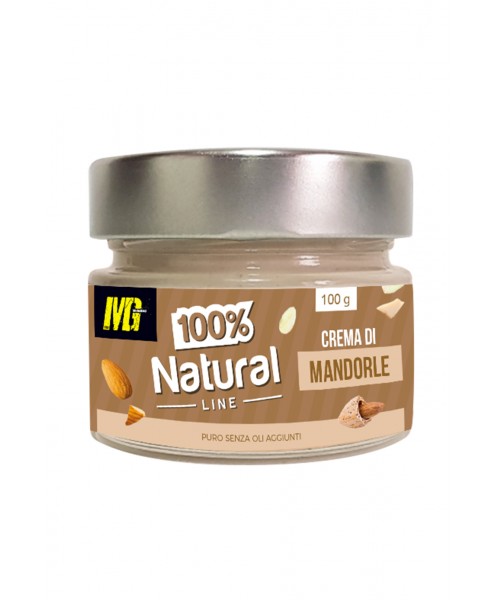 100% Natural - Crema Di Mandorle 100g