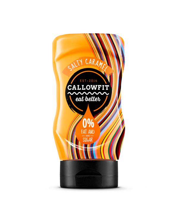 Callowfit Salsa Zero Grassi e Zuccheri Caramello Salato 300Ml