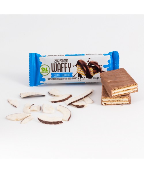 Daily Life Waffy - Coconut Protein Wafer 35Gr