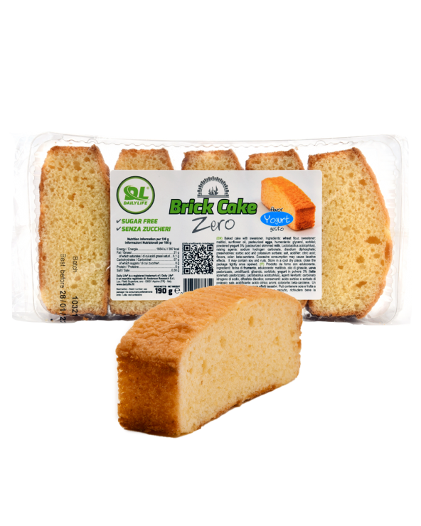 Daily Life - Brick Cake Zero Yogurt 190Gr expires 08/23/2023