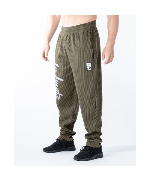 Pantalone a Costine Khaki- Legal Power Body Pants Boston