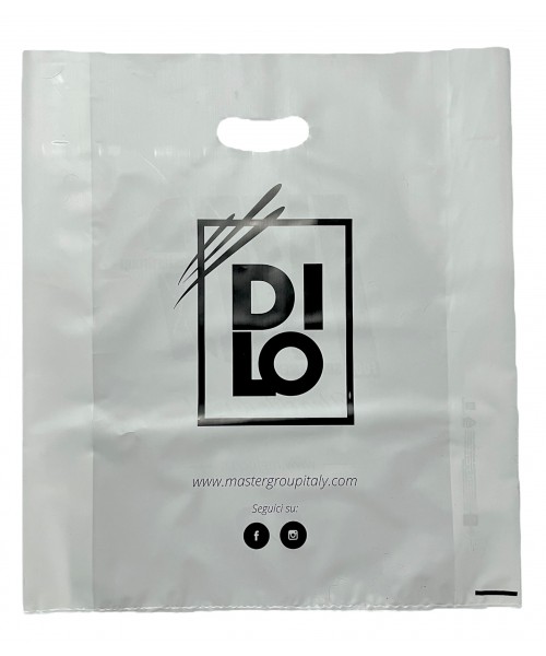 MG FOOD Large Shopper with MG FOOD and DILO Logo